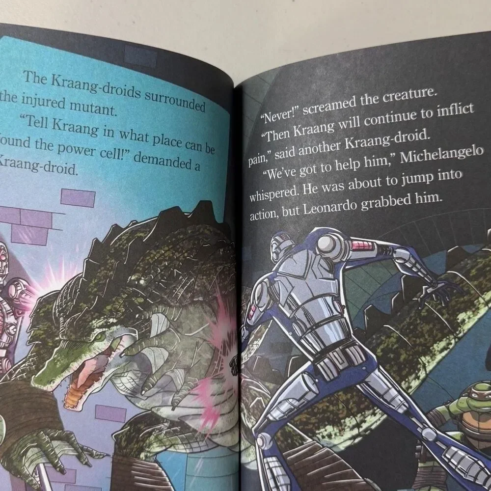 Teenage Mutant Ninja Turtles Books TMNJ 3 Set Grades 2-3 Level 4 Step To Reading